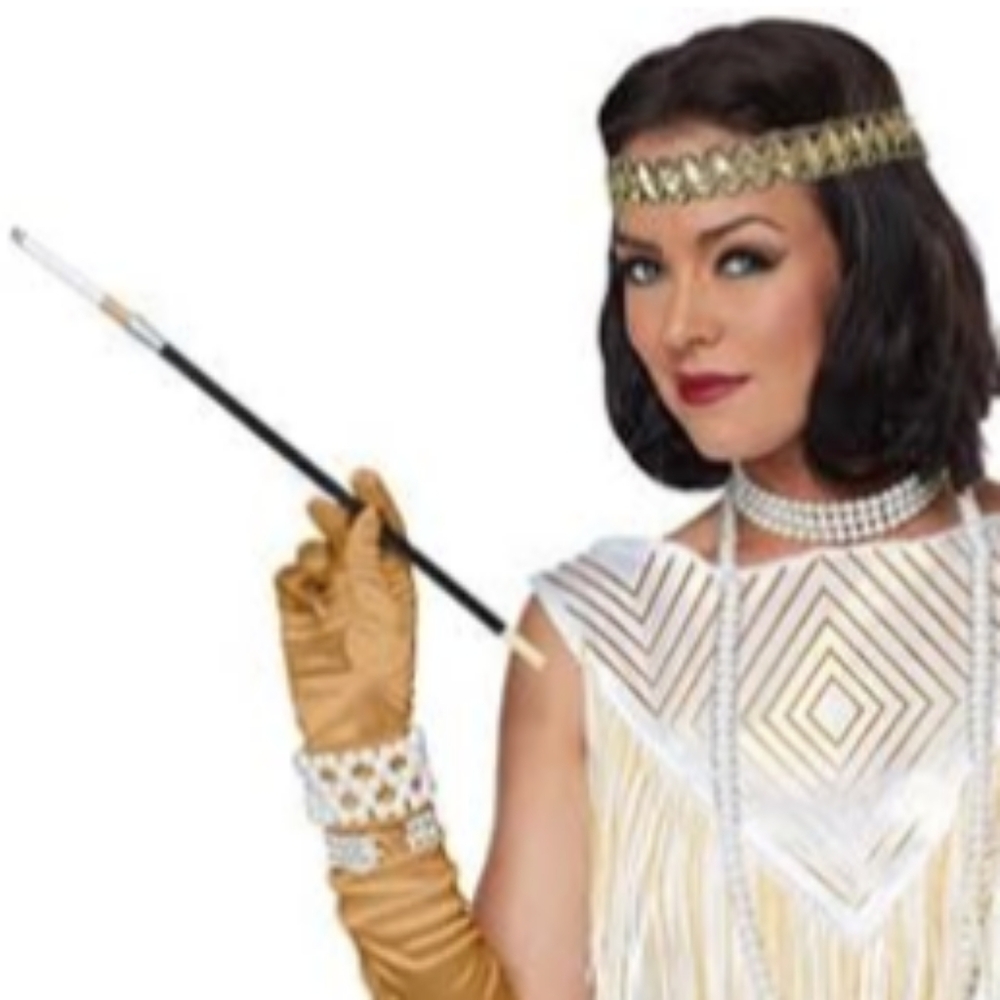 NWT Rubie's Black Cigarette Holder Halloween Flapper Costume Accessory Cruella